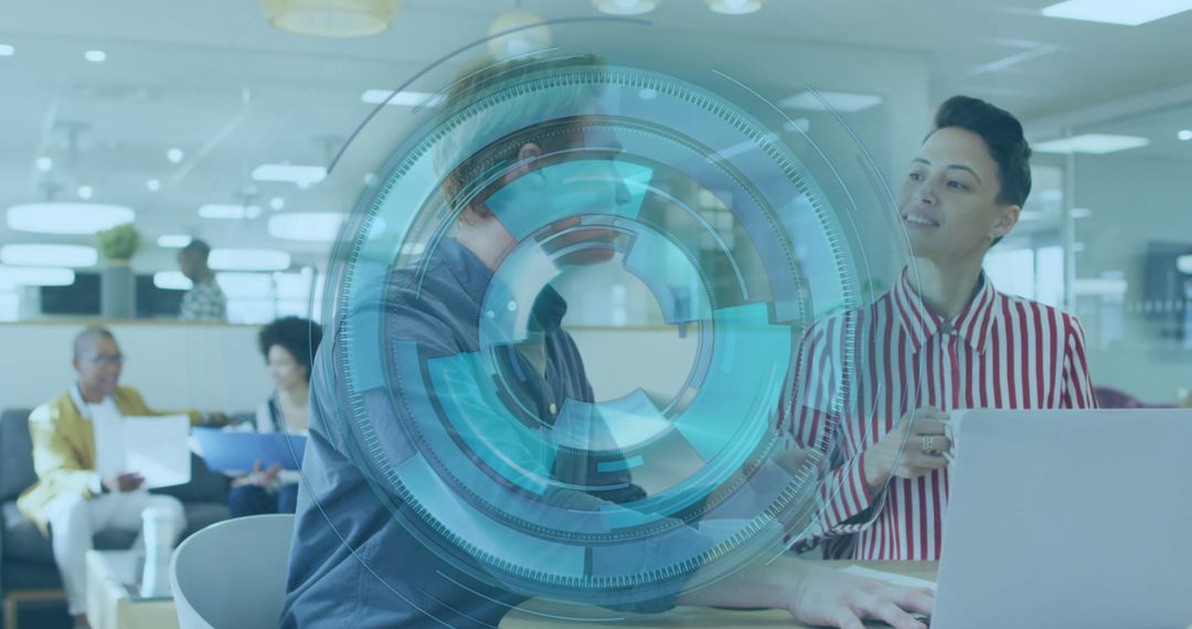 Modern Office Collaboration with Digital Augmented Interface