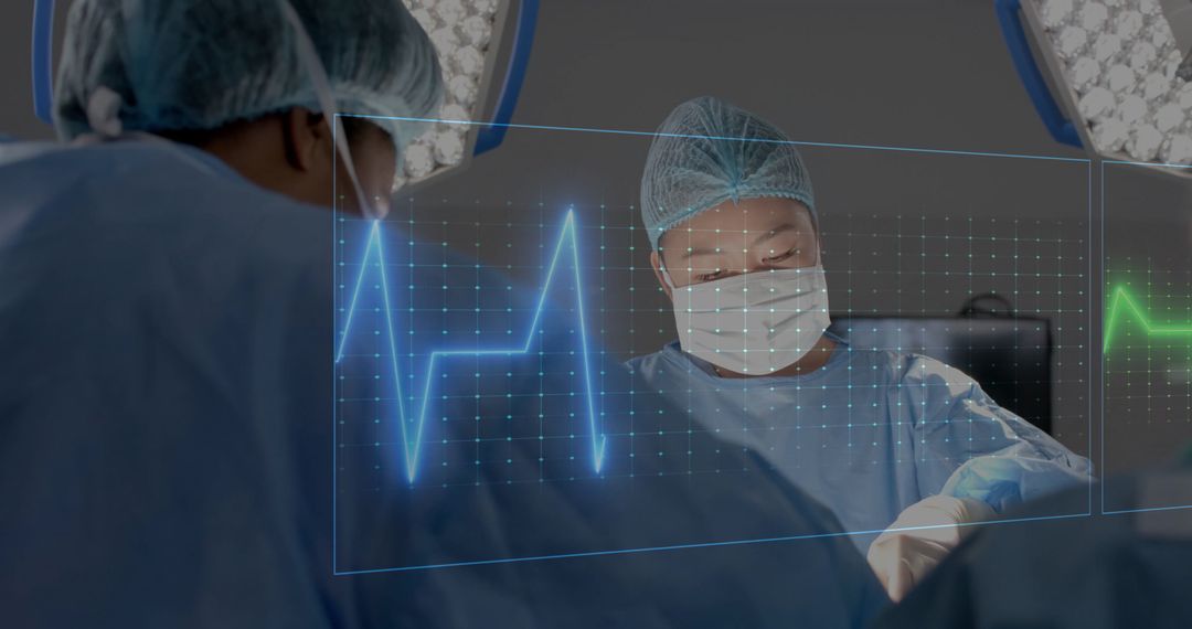 Surgeons Dictionaryx Undergoing Complex Surgery Operation in Modern Hospital