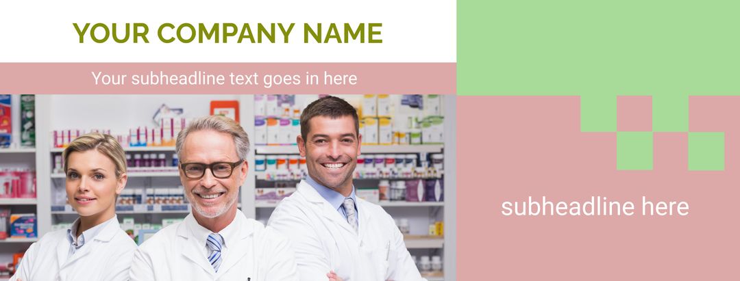 Professional Team of Pharmacists Promoting Healthcare Services - Download Free Stock Templates Pikwizard.com