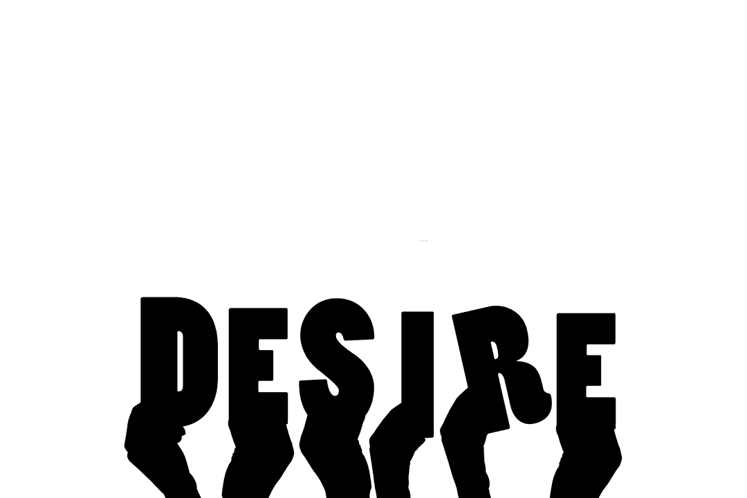 Hands Expressing Desire Illustration on Transparent Background