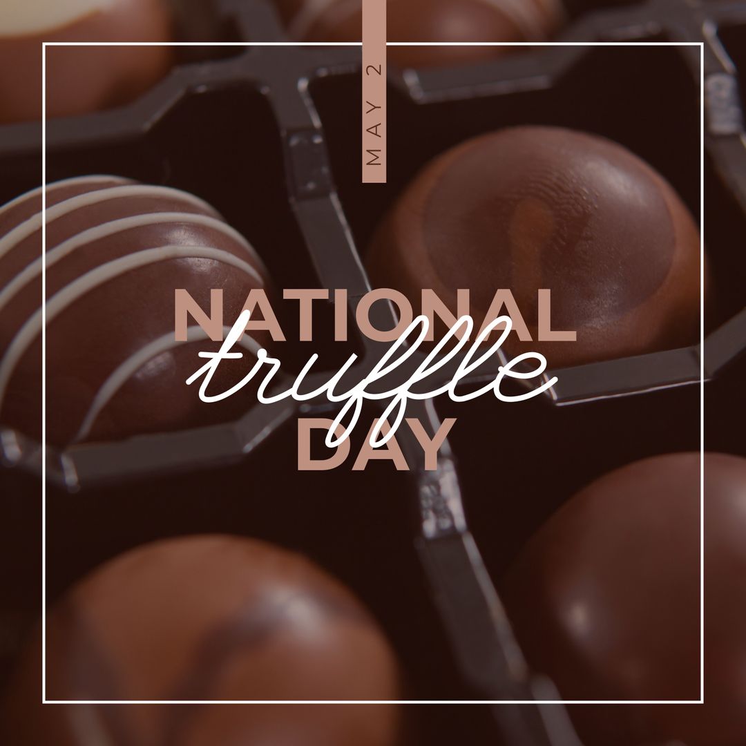 National Truffle Day Celebration with Assorted Chocolates - Download Free Stock Templates Pikwizard.com