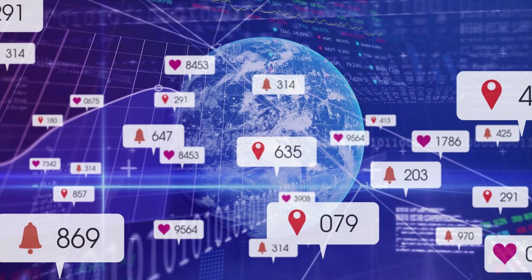 Global Connectivity and Data Analytics with 3D Earth Visualizations