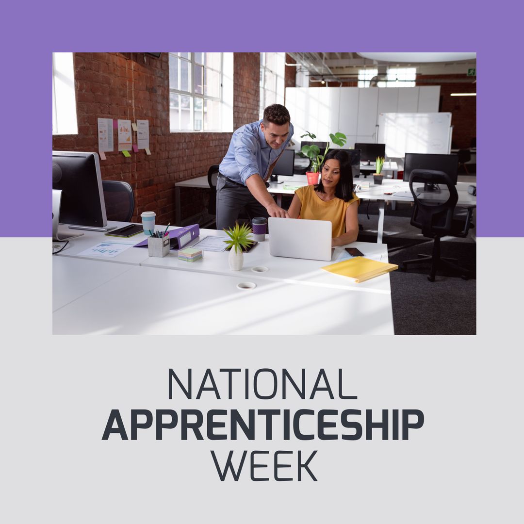 Celebrating National Apprenticeship Week in Busy Office