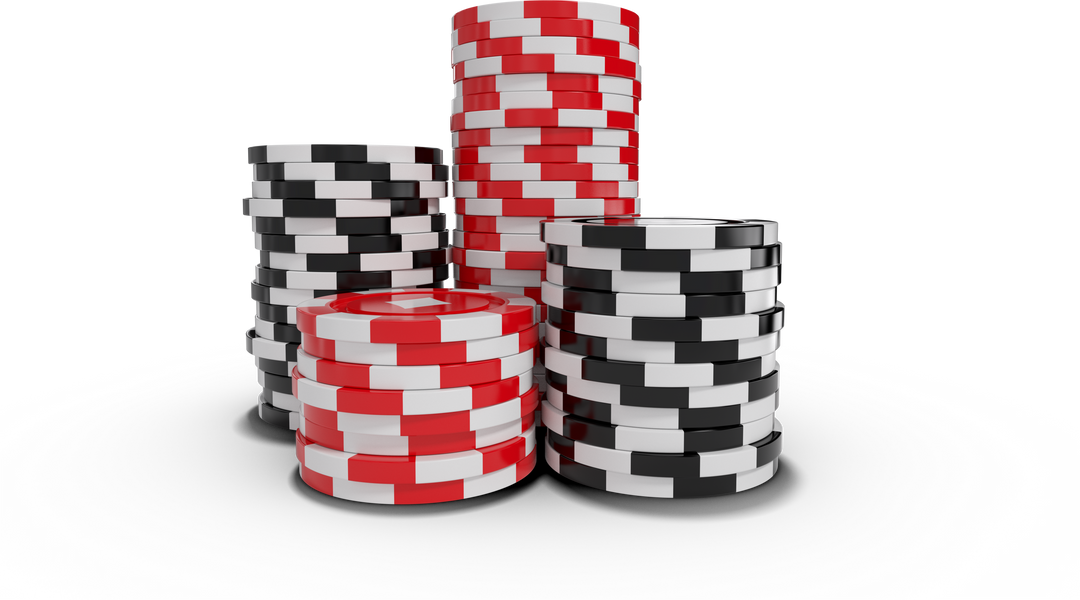 Stacks of Transparent Black and Red Poker Chips Representing Success and Competition - Download Free Stock Images Pikwizard.com