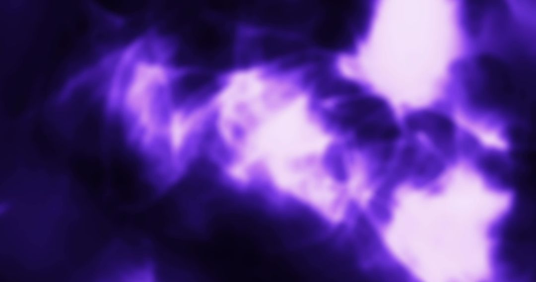 Mystical Purple Smoke Swirling in Ethereal Patterns