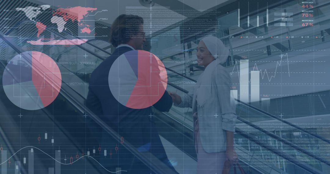 Global Business Networking with Financial Data and Graphs