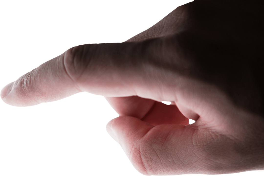 Transparent Hand Gesturing Futuristic Interface