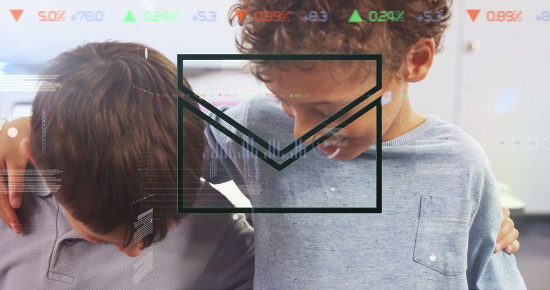 Children's Friendship and Email Icon Interaction