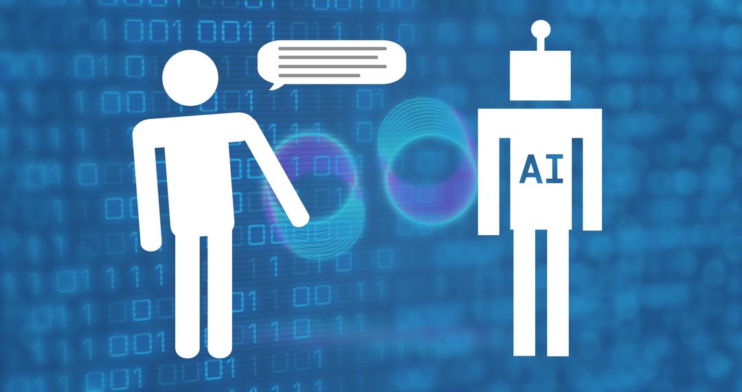 Human-AI Communication Digital Interface Concept