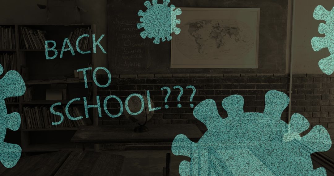 Back to School Amid COVID-19 Pandemic Concept