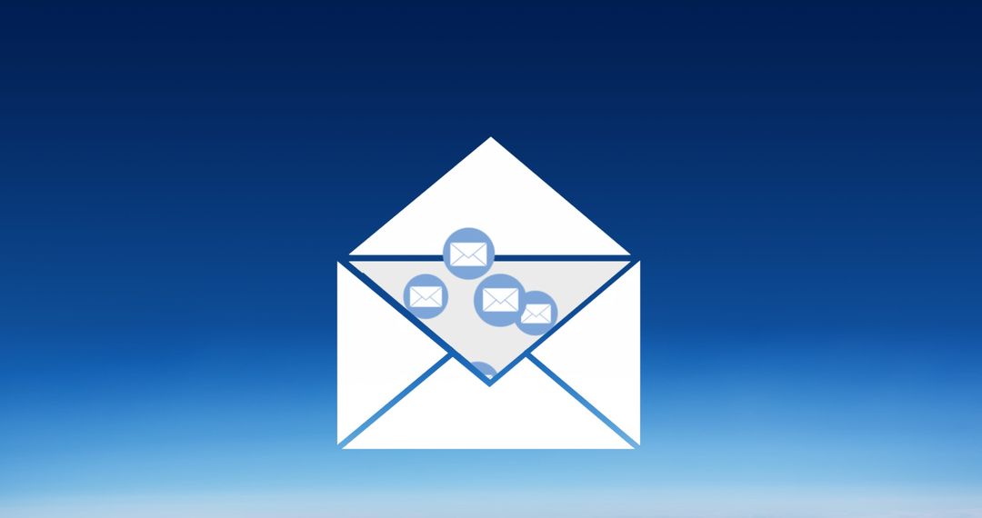 Digital Communication and Email Notification Concept