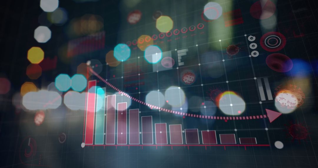 Digital Graphs and Covid-19 Cells on Virtual Interface with Cars