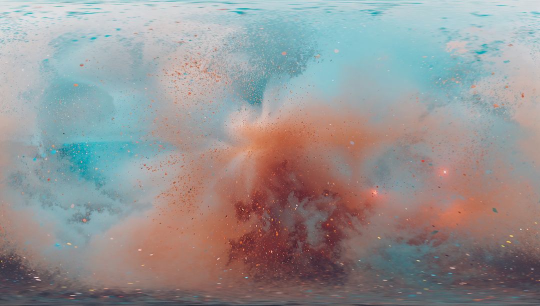 Dynamic Swirling Pigments in Water Create Ethereal Abstract Art