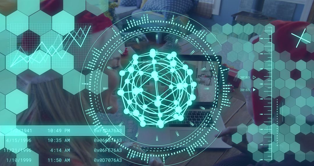 Conceptual Digital Network with Business Collaboration Background