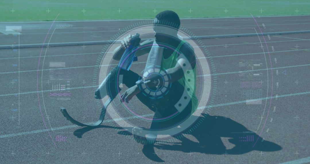 Disabled Athlete Hydration Technology Interface Concept
