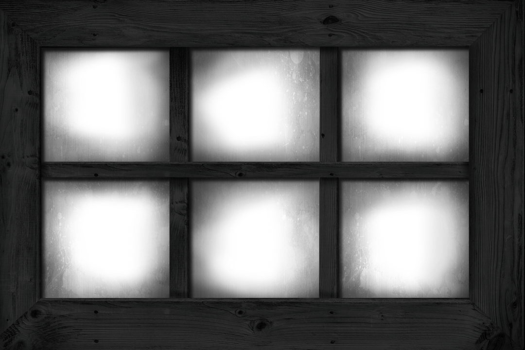 Aged Wooden Window with Broken Panes on Transparent Background - Download Free Stock Images Pikwizard.com