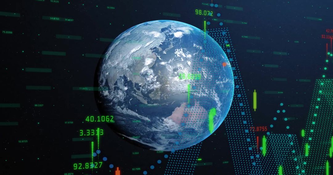 Global Finance and Data Processing Visualization