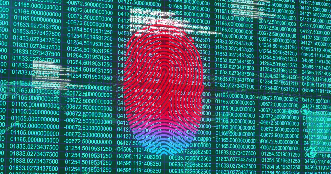 Fingerprint Authentication on Digital Interface with Scrolling Code
