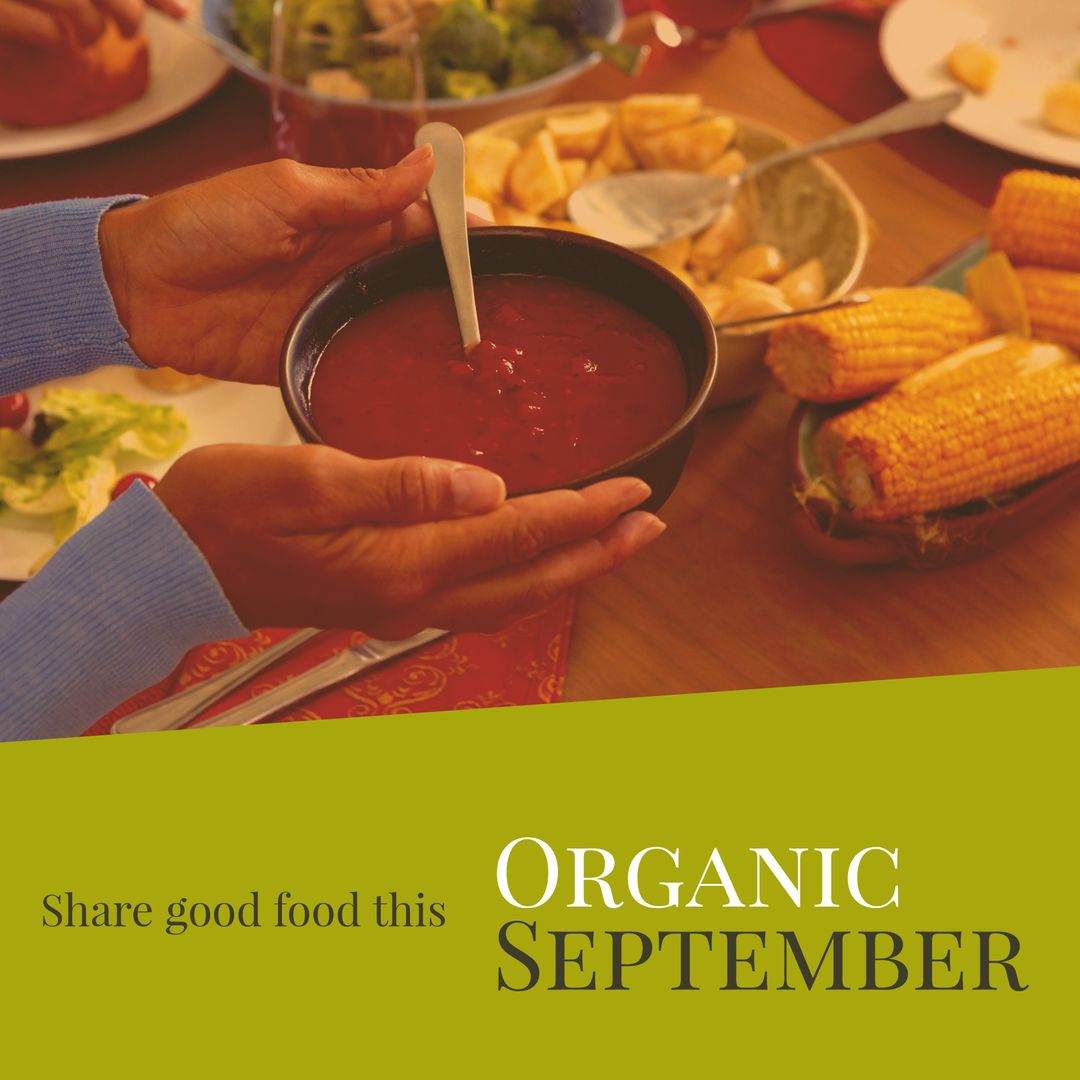 Enjoying Organic September with Friends and Family Dining