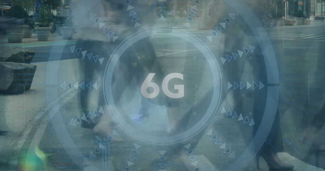 6G Network and Technology Scanning Concept with Fast Motion Pedestrians