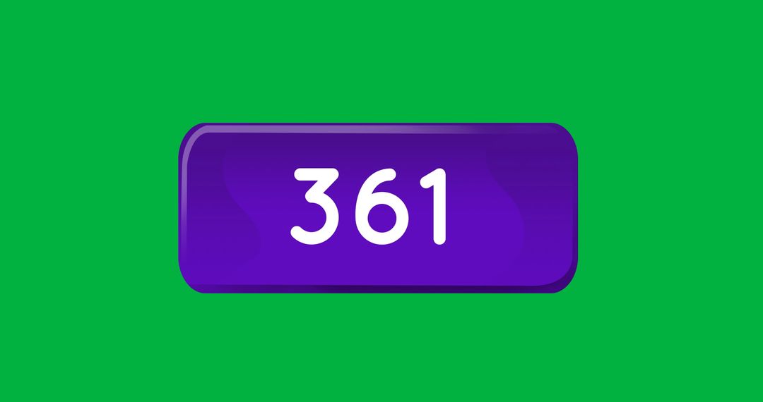 Countdown Timer in Bold Velvet Purple Box Graphic