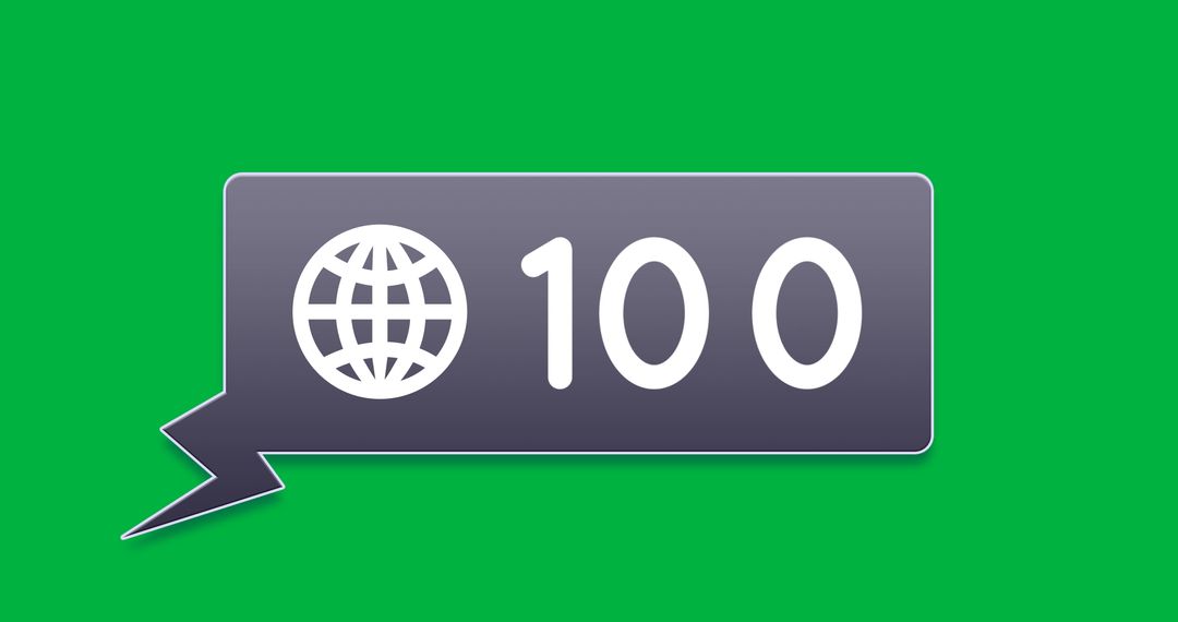 Social Media Communication and Global Notifications Icon