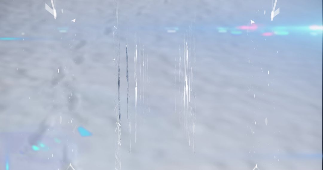 Abstract Geometric Structures on White Virtual Background