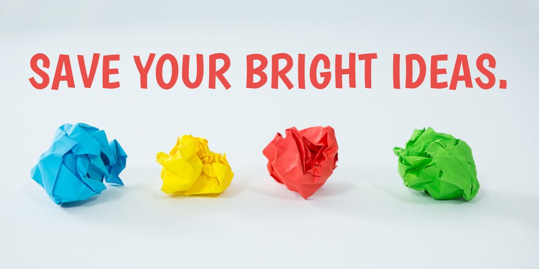 Creative Bright Ideas with Colorful Crumpled Paper Balls