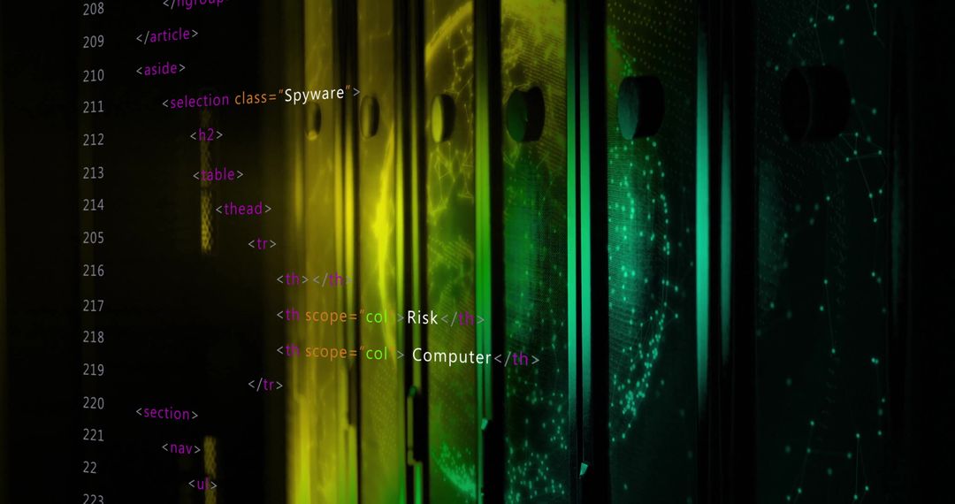 Digital Network Universe in Data Center with Embedded Coding Interface