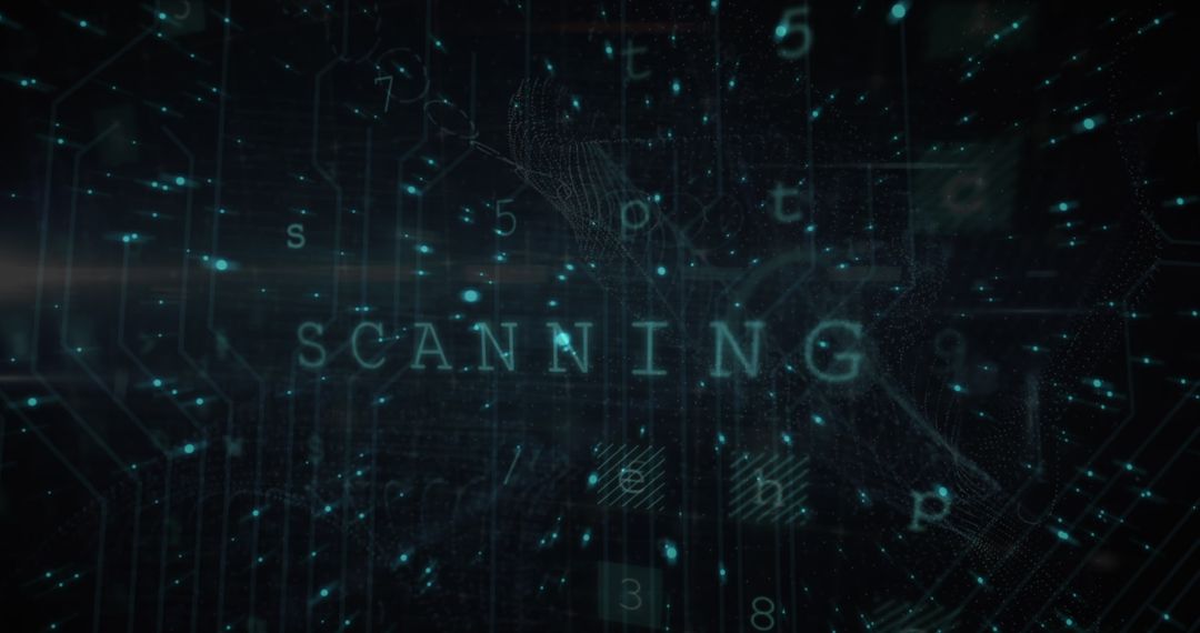 Cyber Security and Data Protection Concept with Digital Overlay