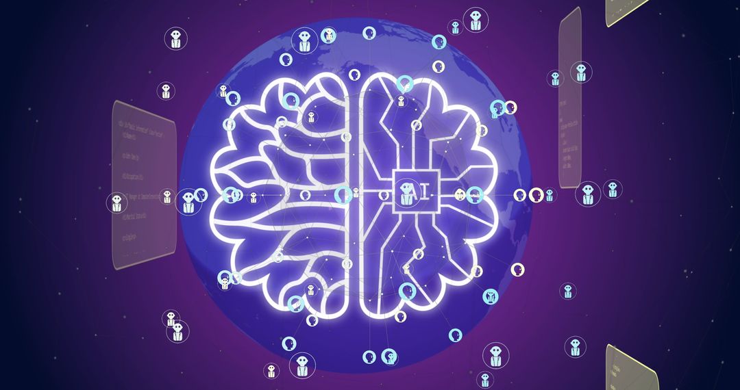 Digital Brain with AI Technologies and Global Connectivity