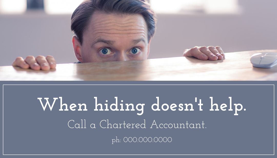 Stressed Man Seeking Accounting Help for Financial Challenges