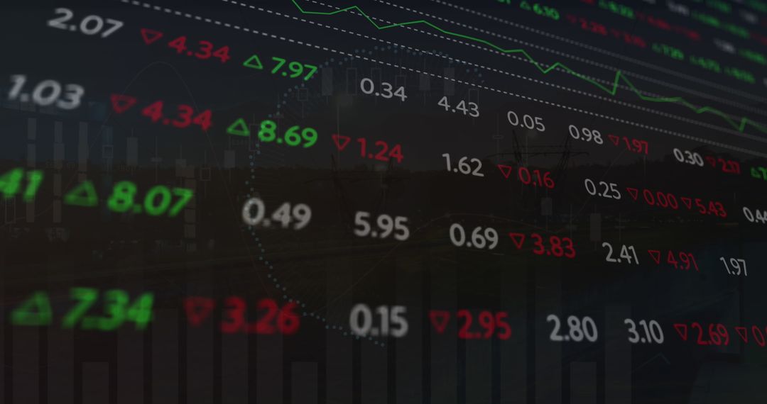 Digital Stock Market Simulation with Data Presentation