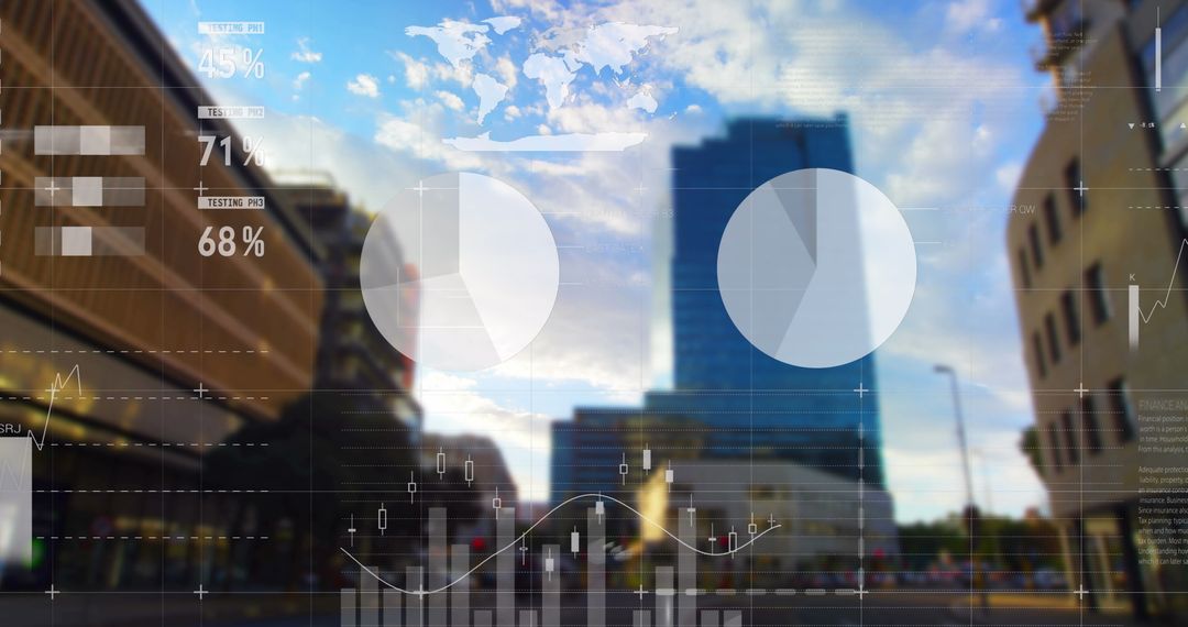 Digital Business Analytics Over Urban Skyline