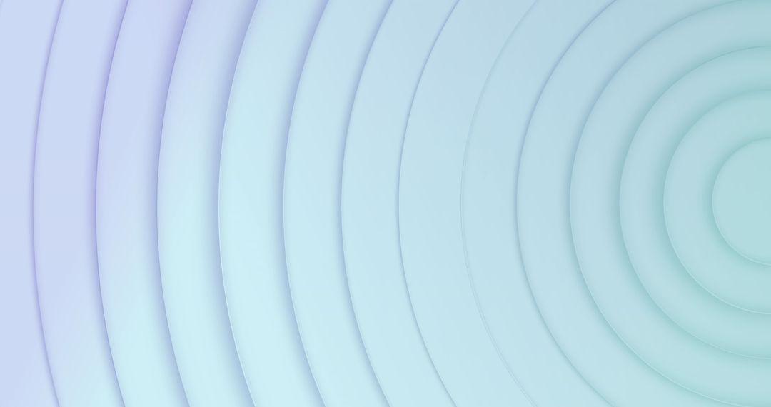 Minimalist 3D Circle Pattern on White Background