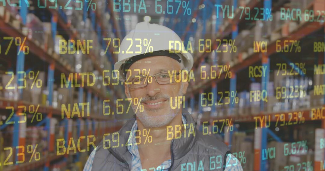 Warehouse Worker in High-Tech Data Environment