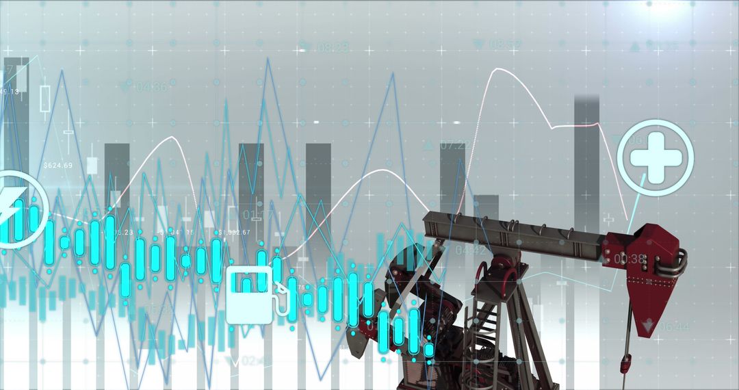 Financial Graphs Merging with Oil Rig for Digital Business Insight