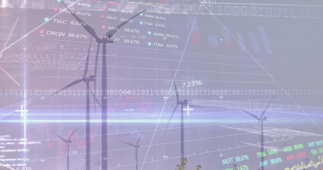 Digital Analytics Overlaid on Renewable Energy Landscape