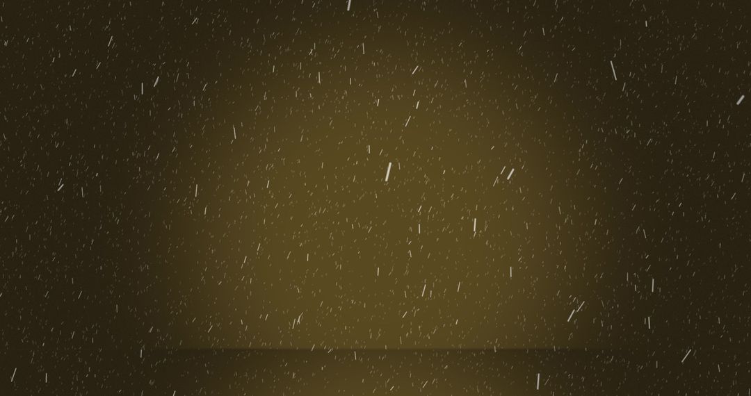 Snowfall with Copy Space Over Brown Background for Winter Concepts