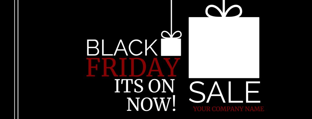 Bold Black Friday Sale Graphics for Promotions