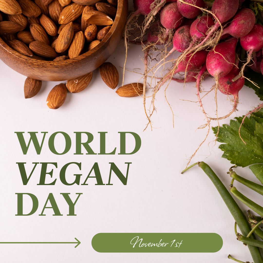 Celebrating World Vegan Day with Almonds and Beetroots