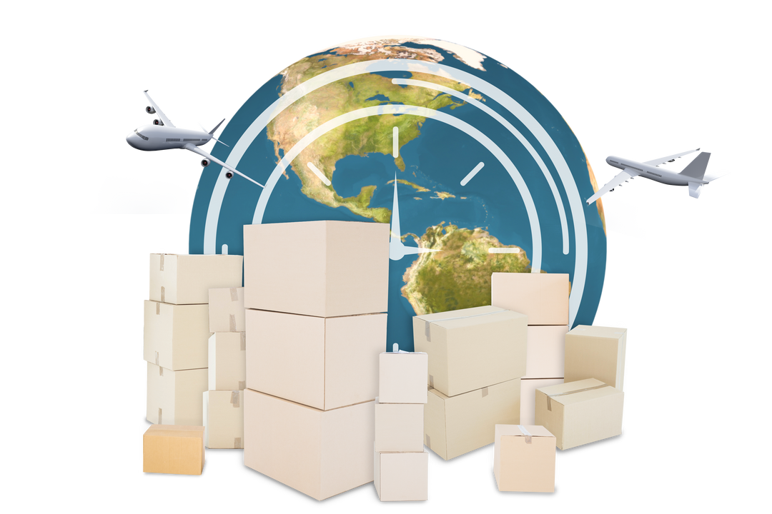 Transparent Shipping with Global Presence Concept - Download Free Stock Images Pikwizard.com