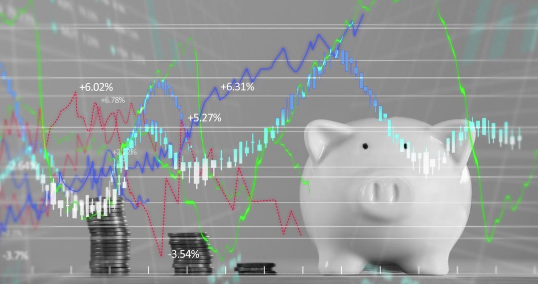 Financial Data Analysis with Piggy Bank Concept