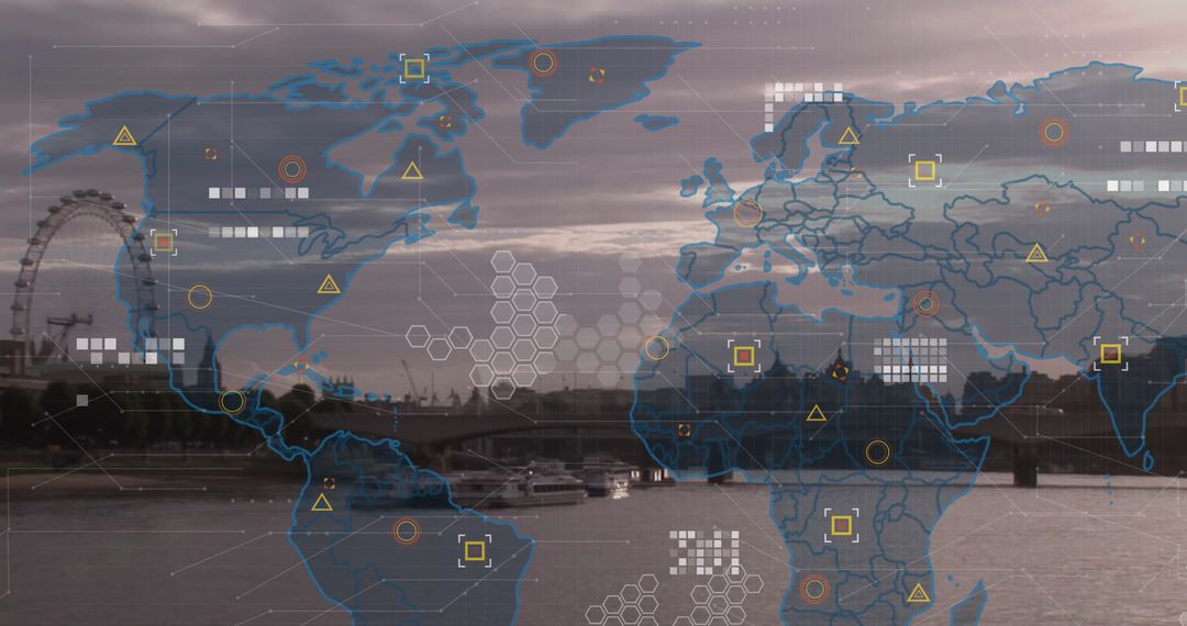 Global Network Connections and Data Strategy Elements