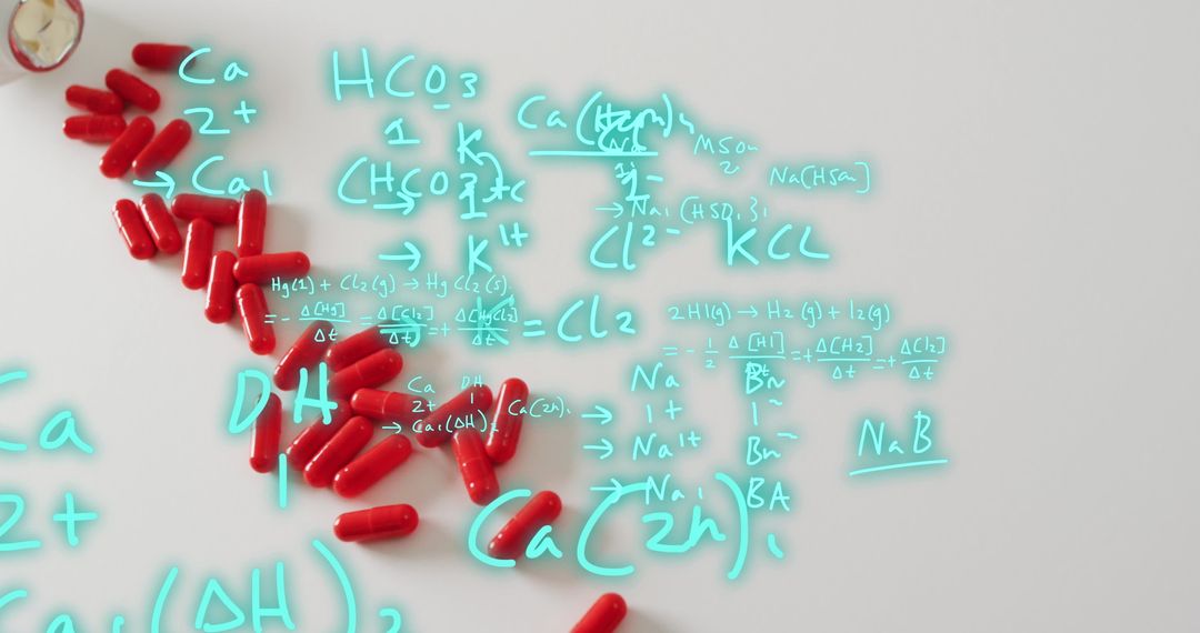 Digital Interface of Pills and Mathematical Equations