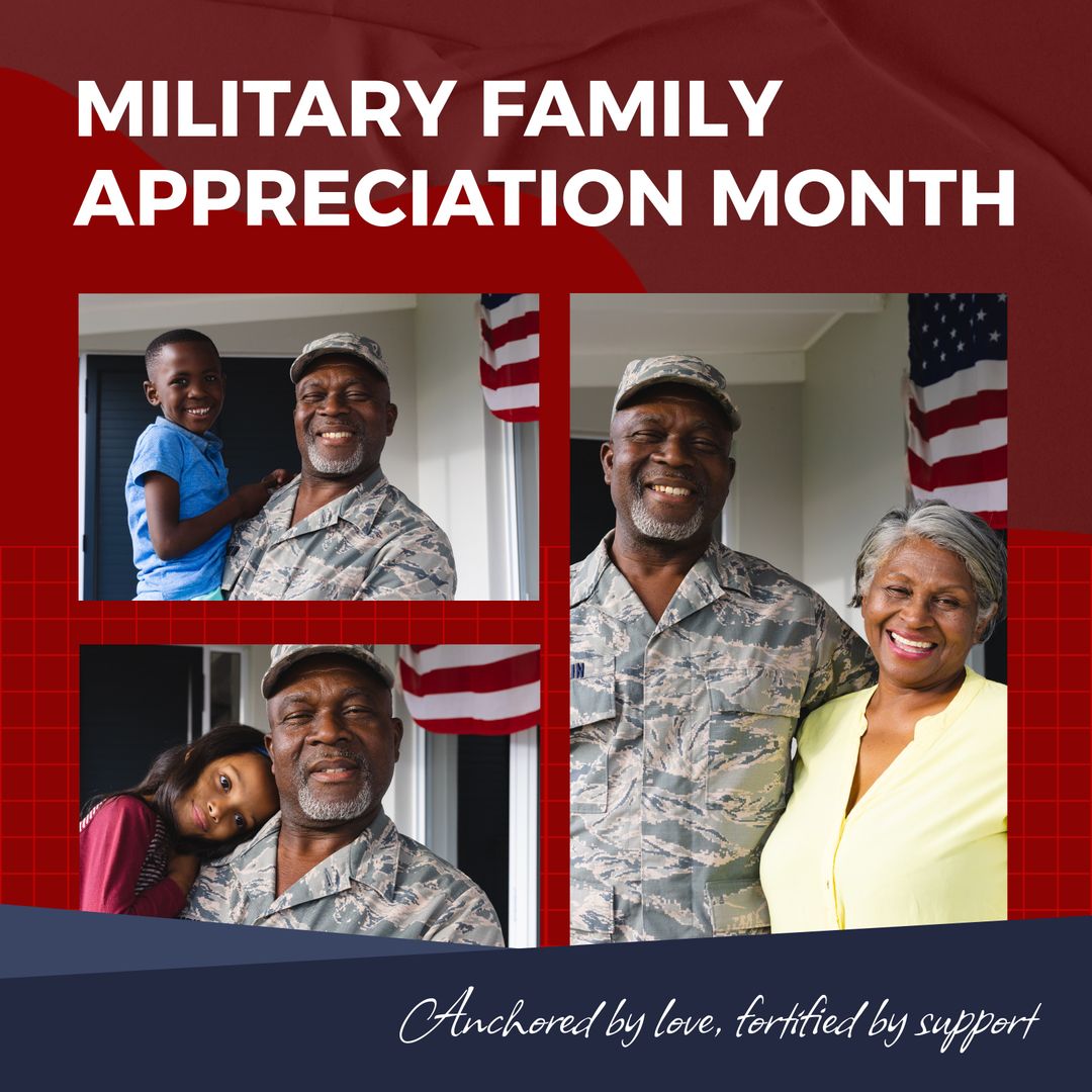 Celebrating Military Family Appreciation with Senior Veteran