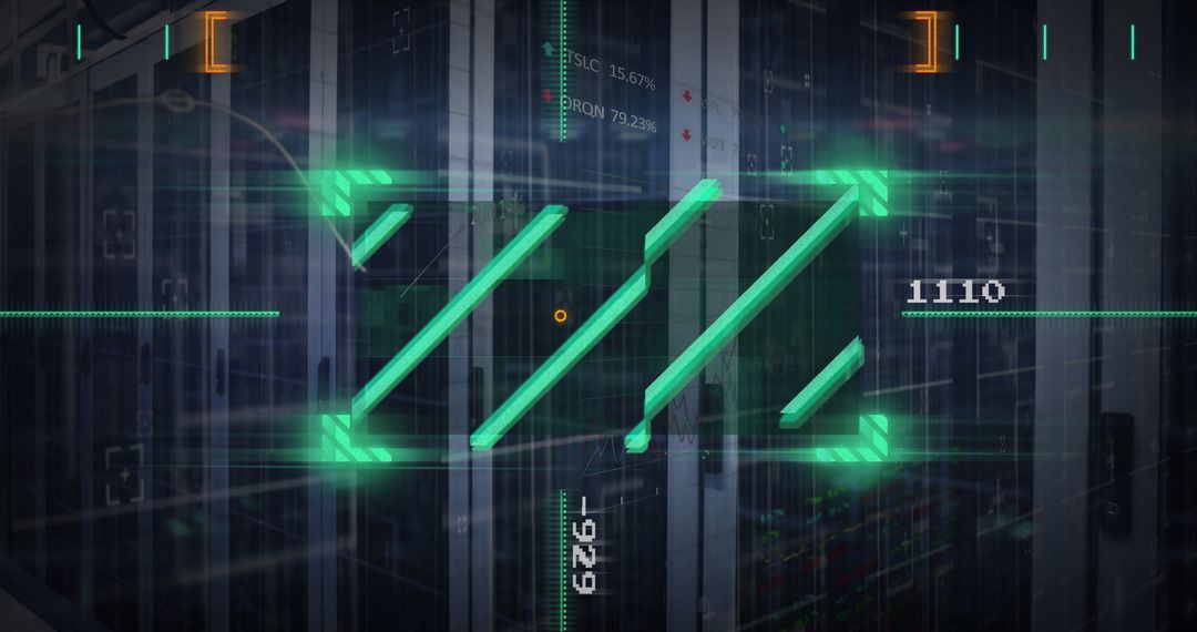 Digital Interface Scanning Data Center Servers