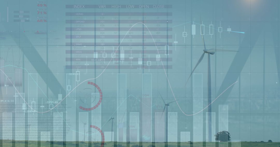 Financial Analytics Overlay on Renewable Energy Fields