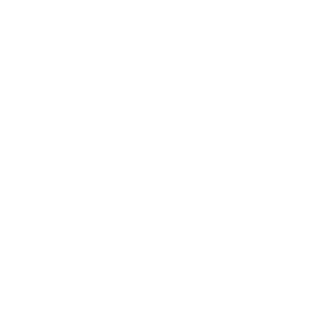White Gear Pattern on Transparent Background