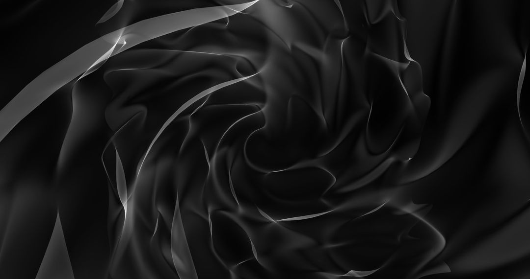 Abstract Swirling Smoke with Translucent Layers